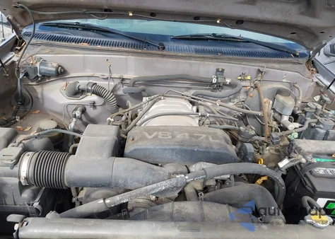 2000 Toyota Tundra Sr5 V8 z USA, uszkodzony, nr VIN 5TBRT3410YS118053